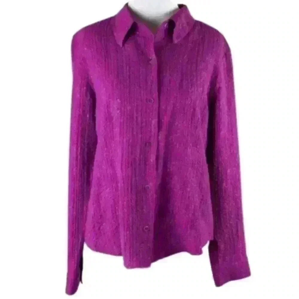 Christopher & banks stretch top size medium purple